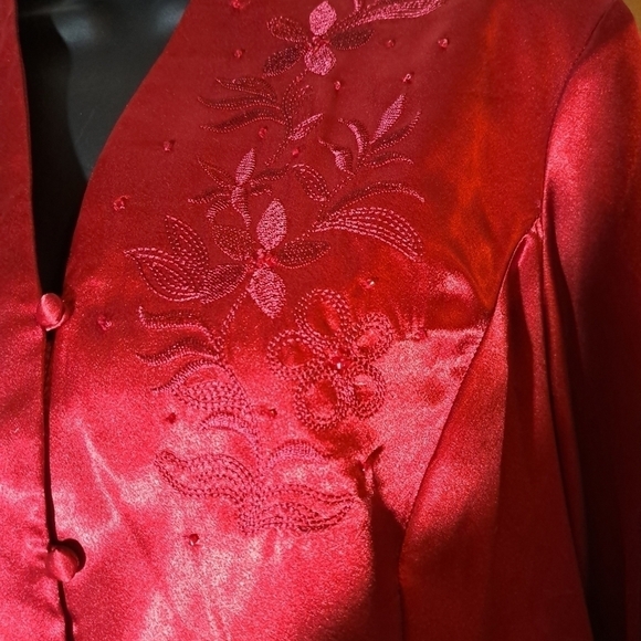 Laura Scott Button Down Blouse size 14 - Picture 2 of 6